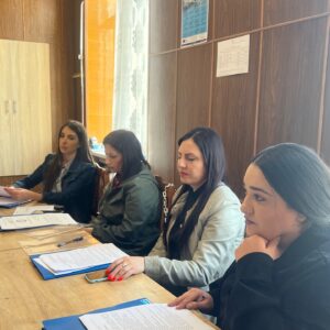 📆Ս/թ. ապրիլի 15-ին ՎԲՀՔ-ի փոխտնօրեն՝ Վ.Գասպարյանը աշխատանքային հանդիպում ունեցավ քոլեջի կուրսղեկների հետ։