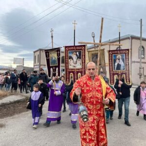 ✝️Ս/Թ դեկտեմբերի 9-ին Վարդենիսի Թուխ Մանուկ սրբավայրից մեկնարկեց Ուխտերթ դեպի Վարդենիսի Սուրբ Աստվածածին եկեղեցի