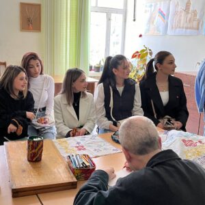 Ս/Թ մայիսի 16-ին քոլեջի ուսանողները այցելեցին Վարդենիսի նյարդահոգեբանական տուն ինտերնատ