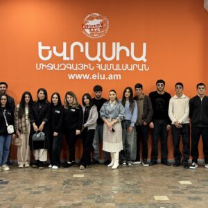 📆 Ս/թ. նոյեմբերի 11-ին Քոլեջի «Սպասարկման կազմակերպում» մասնագիտության ուսանողները այցելեցին Եվրասիա միջազգային համալսարան