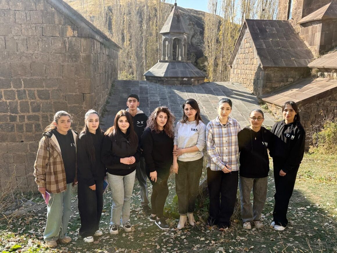 «Հանգստի ժամանացի ծառայությունների սպասարկման կազմակերպում» առարկայի շրջանակում անցկացված դաշտային դասի մասին