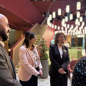 Ուսումնական այց Երևանում գործող Mövenpick Hotel Yerevan հյուրանոցային համալիր և Նագաշյան մանուկների տուն